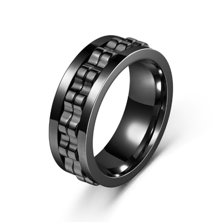 Stainless Steel Fidget Ring