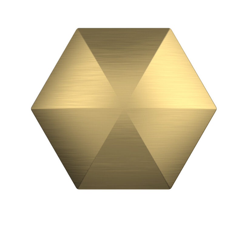 Overturn Spinning Flip-hexagon gold